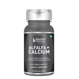 Bhumija Lifesciences Alfalfa Calcium And Vitamin B-12 Chewable Tablets - Dual Support for Bone Health & Energy