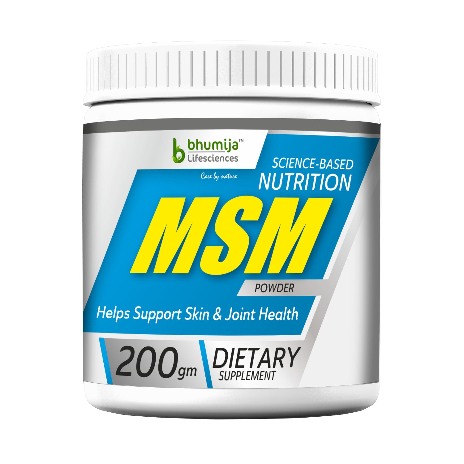 Bhumija Lifescience MSM Powder For Beauty Bone & Joint Health 200 gm