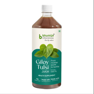 Bhumija Lifesciences Giloy Tulsi Juice Immunity Booster Natural Juice (No added Sugar) 1 Ltr