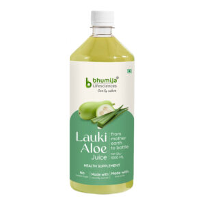 Bhumija Lifesciences Lauki Aolevera Juice (No added Sugar) 1 Ltr