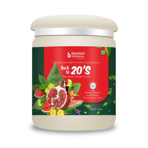 Collagen Powder – Bhumija Lifesciences Plant-Based Collagen Powder with Sea Buckthorn, Pomegranate & Guava for Skin Glow and Joint Support