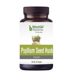 Bhumija Lifesciences Psyllium Husk (Isabgol) 60 Capsules