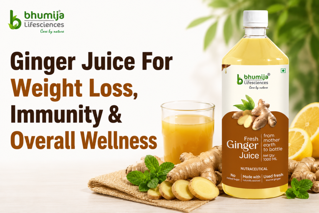 Ginger Juice for Weight Loss