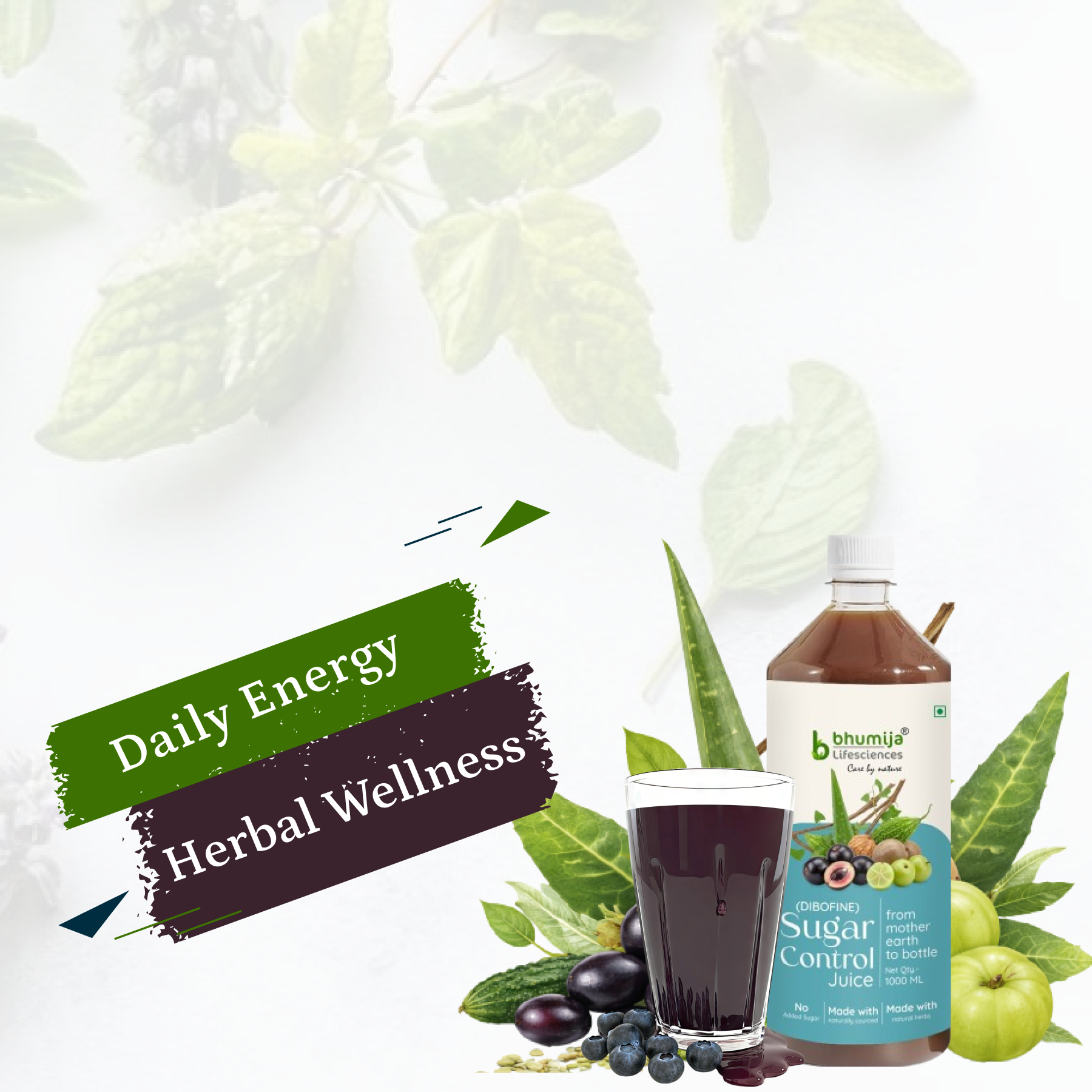 Natural Herbal Juice to Support Healthy Blood Sugar Levels