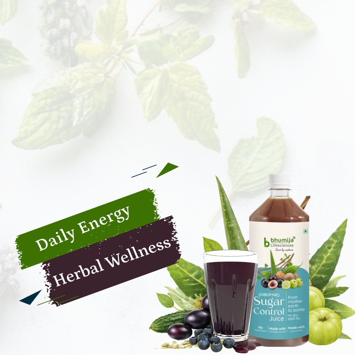 Natural Herbal Juice to Support Healthy Blood Sugar Levels