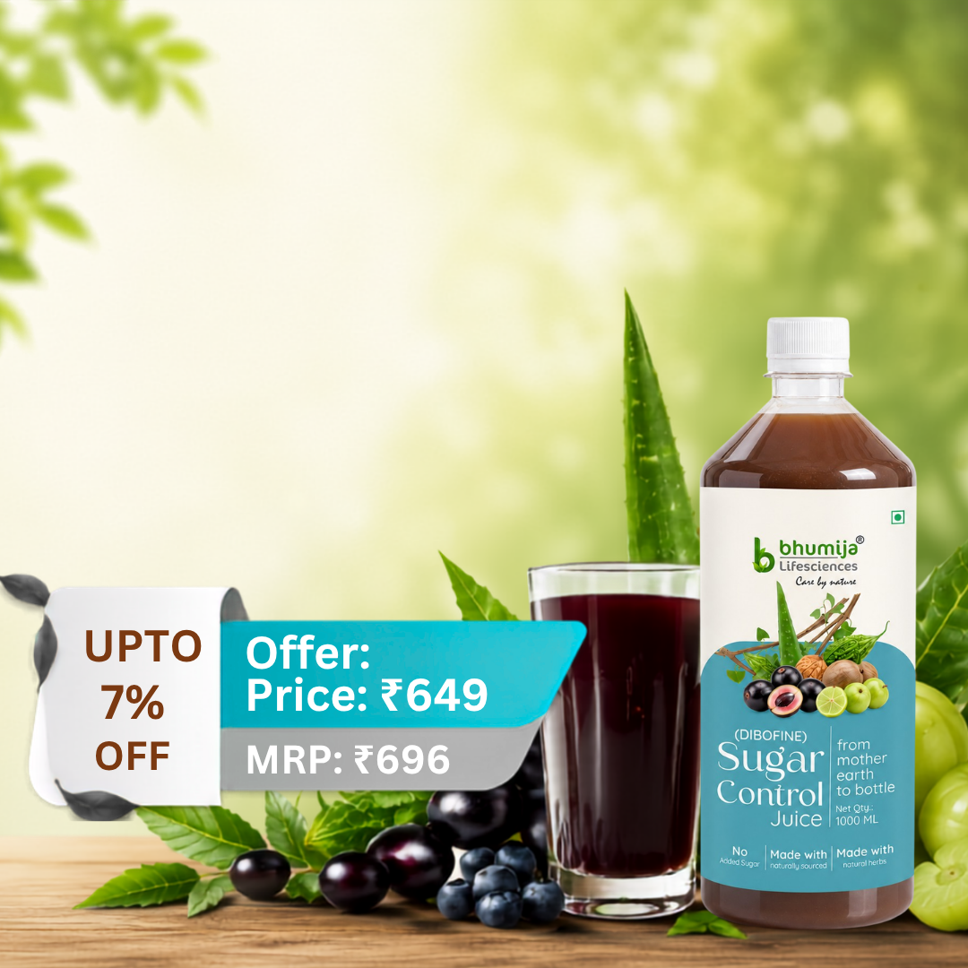 Natural Herbal Juice to Support Healthy Blood Sugar Levels